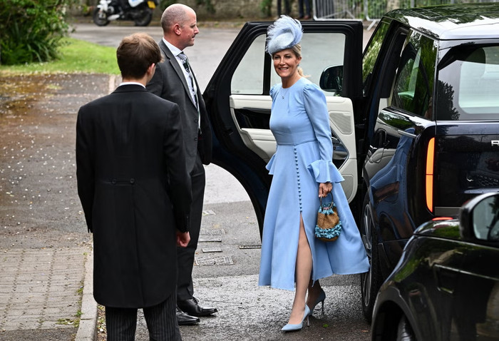 Sophie, Nữ công tước xứ Edinburgh đã đến nơi (Ảnh: Reuters)