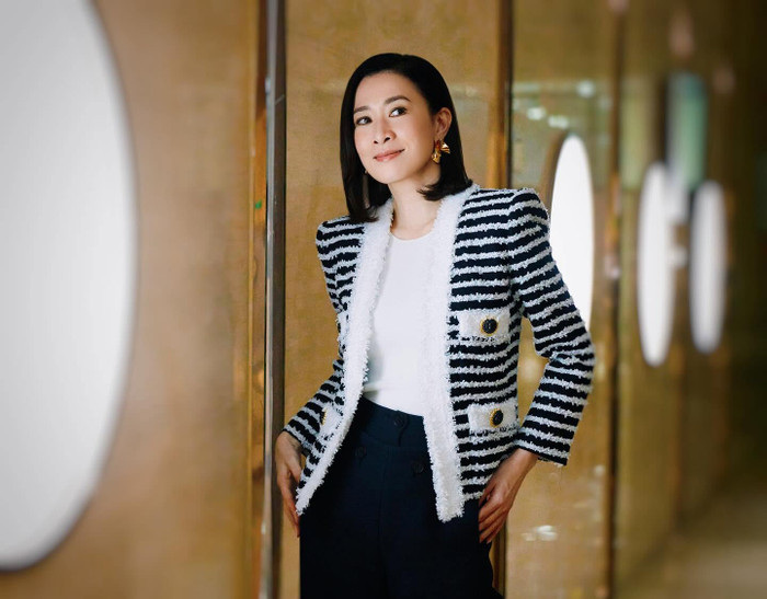 &nbsp;Xa Thi Mạn được nhiều đồng nghiệp, khán giả yêu mến vì tính cách cởi mở. Ảnh: FBNV