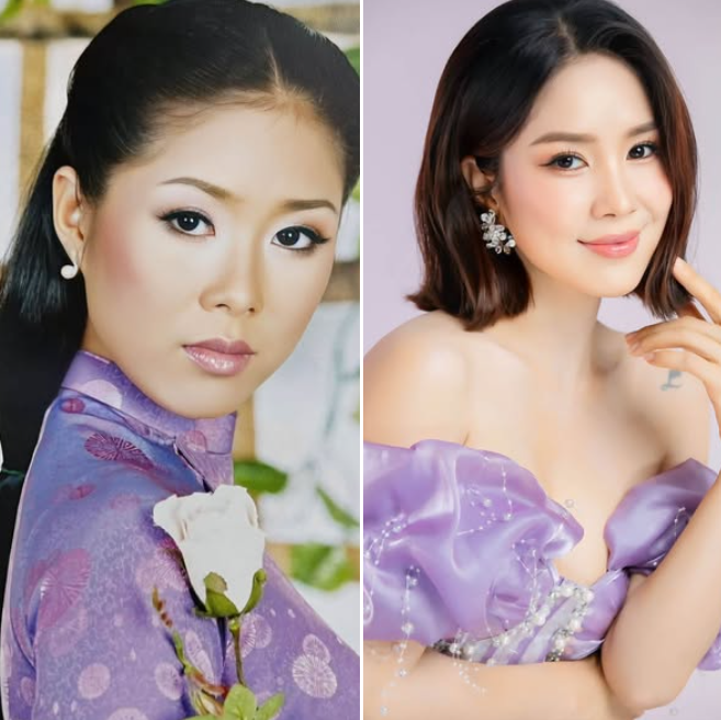 Lê Phương gây chú ý khi chia sẻ hình ảnh cách đây 21 năm bên cạnh khoảnh khắc hiện tại.