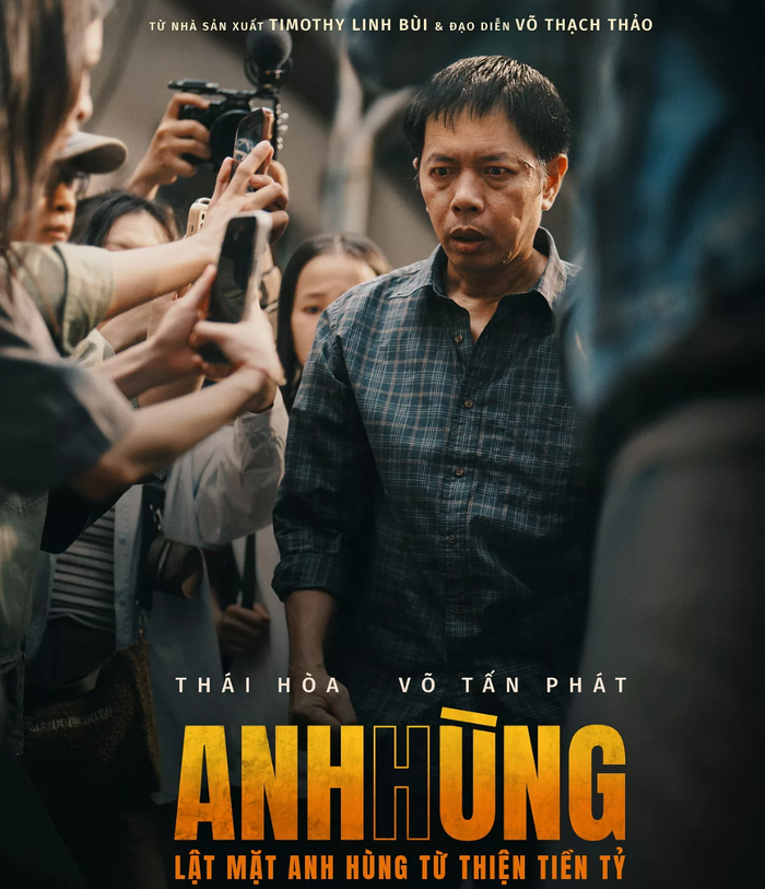 Anh Hùng của Thái Hòa chuẩn bị rời rạp sau khi thu về hơn 46,7 tỷ đồng hiện chỉ còn 2 suất chiếu trên toàn quốc. Ảnh: NSX