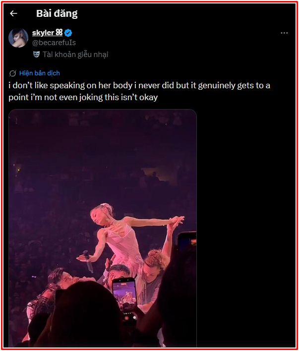 Ngoại hình gây sốc của Ariana Grande trong đêm mở màn tour diễn mới, khán giả lo lắng Ảnh 2