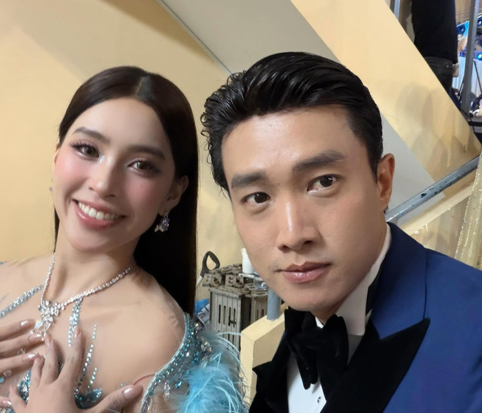 Quốc Trường và Tiểu Vy hiện vẫn là 'cặp đôi' nhận được nhiều sự quan tâm trên màn ảnh rộng (Ảnh: FBNV).