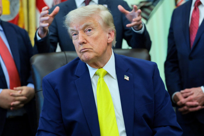 Donald Trump trong Phòng Bầu dục tại Nhà Trắng ở Washington, DC, ngày 4 tháng 6 năm 2026. (Ảnh: Jonathan Ernst/Reuters)&nbsp;