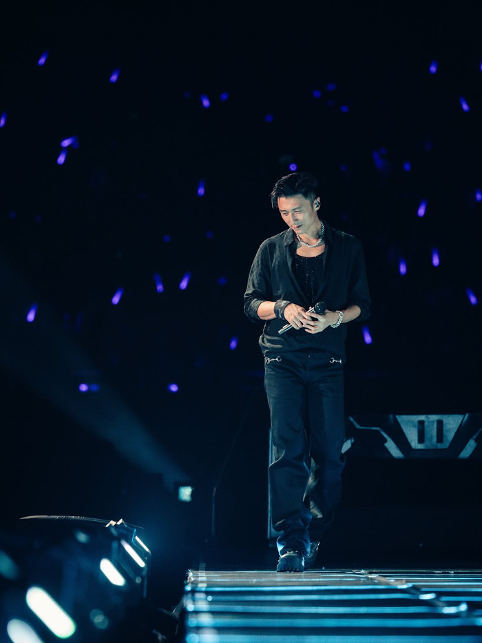 Tạ Đình Phong trên sân khấu Evolution Nic Live (Ảnh: IG Nicholas Tse)&nbsp;