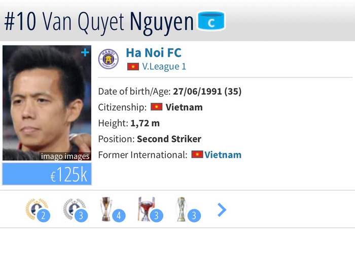 Transfermarkt giảm định giá tiền đạo Văn Quyết, khép lại một cột mốc đáng chú ý trong sự nghiệp của đội trưởng Hà Nội FC.&nbsp;