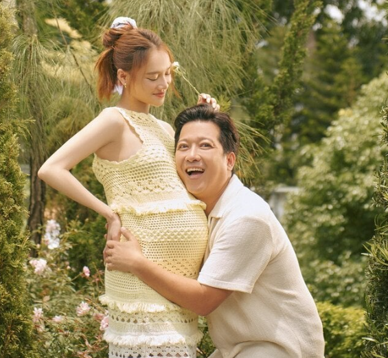 Trường Giang và Nhã Phương một trong những căp đôi hot nhất showbiz Việt. Ảnh: FBNV