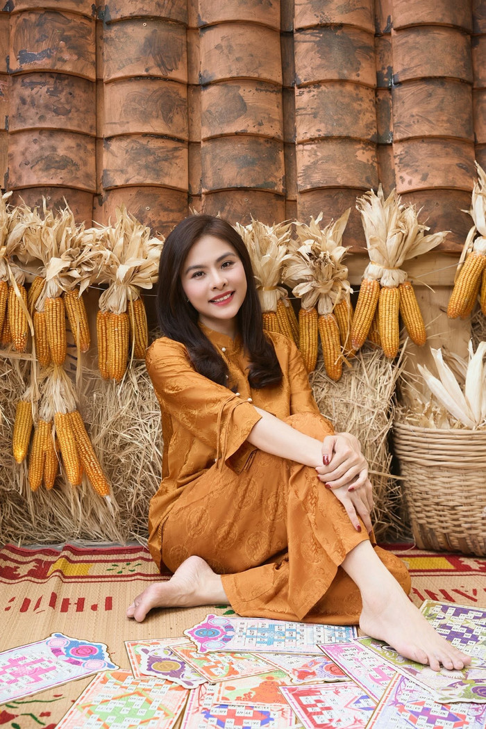 Diễn viên Vân Trang có sở thích trang trí, chăm chút tổ ấm.