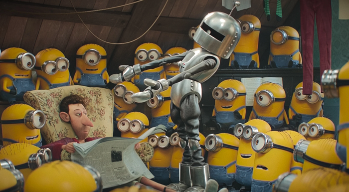 Sự trở lại của những sinh vật màu vàng đáng yêu từ vũ trụ Despicable Me nhận được sự chào đón nồng nhiệt. Ảnh: NSX