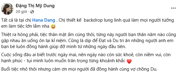 Nguyên văn lời chia sẻ của Midu được viết trên trang cá nhân. Ảnh: Chụp màn hình