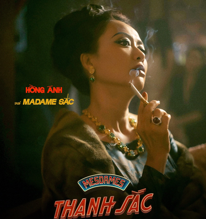 Hồng Ánh đảm nhận vai bà chủ vũ trường Kim Đô đầy tham vọng và nhiều biến động nội tâm. Ảnh: FBNV