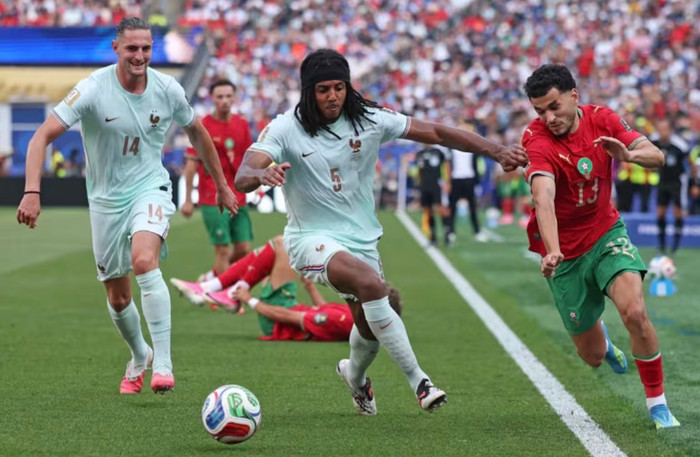 Pháp chơi quá hay trước Morocco. Ảnh: FIFA
