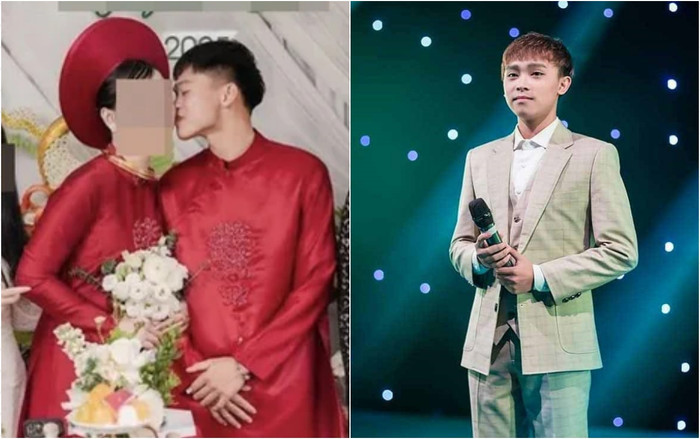 Cầu thủ Hồ Văn Cường (trái) quê Nghệ An và ca sĩ Hồ Văn Cường quê Đồng Tháp.