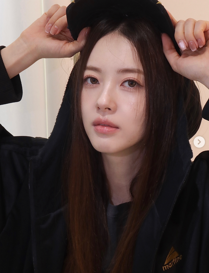Hình ảnh được nữ diễn viên Go Ara chia sẻ mới đây.