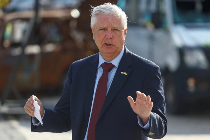Thượng nghị sĩ Lindsey Graham (ẢNH: REUTERS)&nbsp;