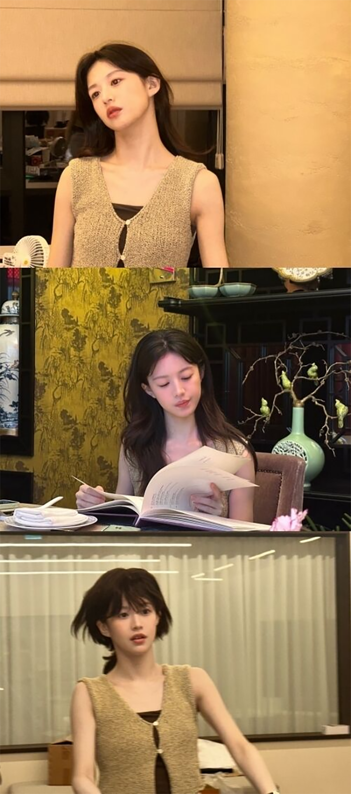 Go Yoon Jung toát lên vẻ đẹp trong trẻo, nhẹ nhàng.