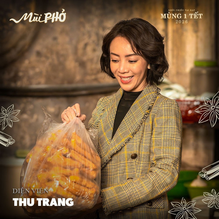 Thu Trang trong phim Mùi Phở.&nbsp;