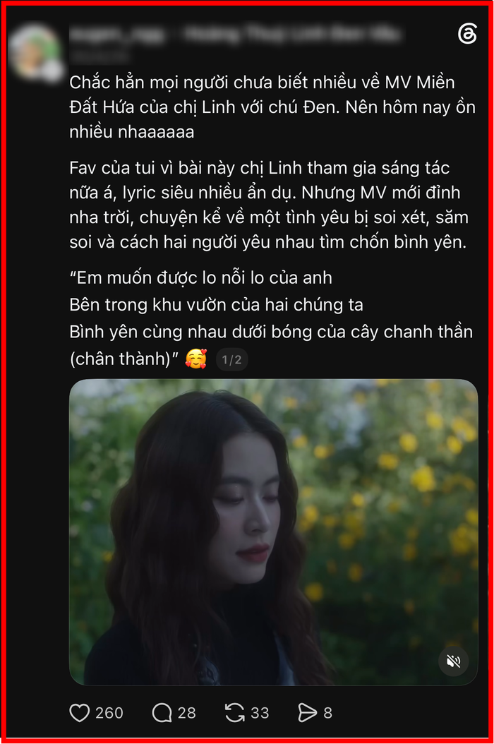 Tiếc nuối lớn cho Hoàng Thùy Linh và Đen Vâu Ảnh 4