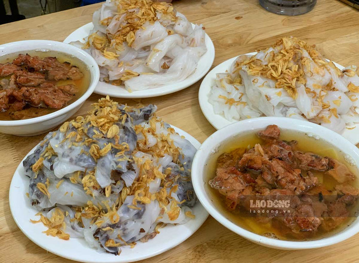 Bánh cuốn Phủ Lý. Ảnh: báo Lao Động