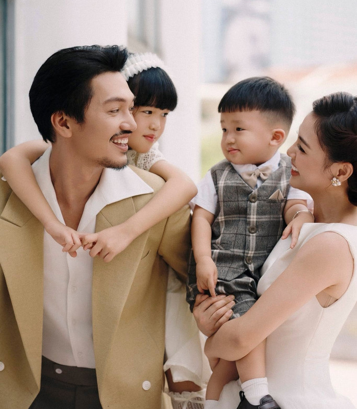 Gia đình là hậu phương vững chắc của Quang Tuấn. (Ảnh: Linh Phi)