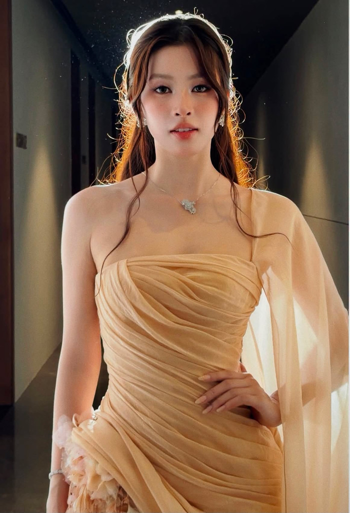 'Nhan sắc nghìn năm có một' của Hoa hậu Tiểu Vy. (Ảnh: FBNV)