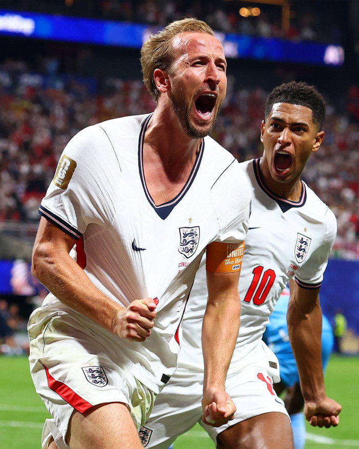 Harry Kane khẳng định tuyển Anh vẫn đoàn kết tuyệt đối, đồng thời bác bỏ những đồn đoán về mâu thuẫn giữa HLV Tuchel và Bellingham. Ảnh: FIFA