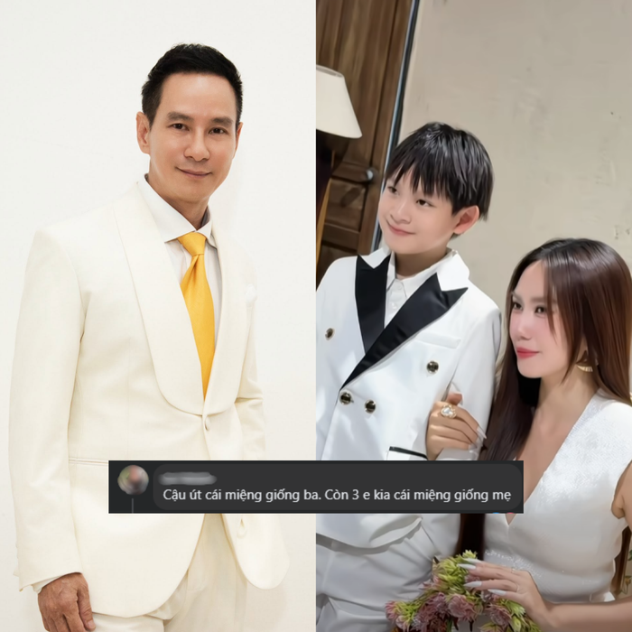 Cậu út Mio được nhận xét ngày càng giống bố Lý Hải, đặc biệt ở nụ cười. (Ảnh: Ly Hai Minh Ha)