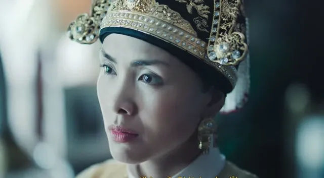 Tăng Thanh Hà với tạo hình Hoàng hậu Nam Phương trong Hoàng Hậu Cuối Cùng. (Nguồn: NSX)
