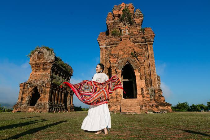 Vẻ đẹp Tháp Bánh Ít. Ảnh: Nhật Thịnh/Báo Thanh Niên