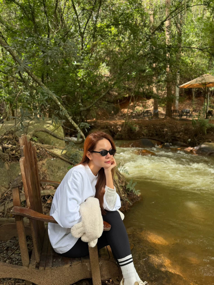 Khoảnh khắc bình yên của Phạm Quỳnh Anh nhận nhiều lời khen từ khán giả. (Nguồn: FBNV)