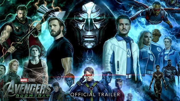Marvel Studios hé lộ bức minh họa chính thức đầu tiên của Avengers: Doomsday, mở màn chiến dịch quảng bá cho bom tấn cuối năm 2026. Ảnh: Marvel.
