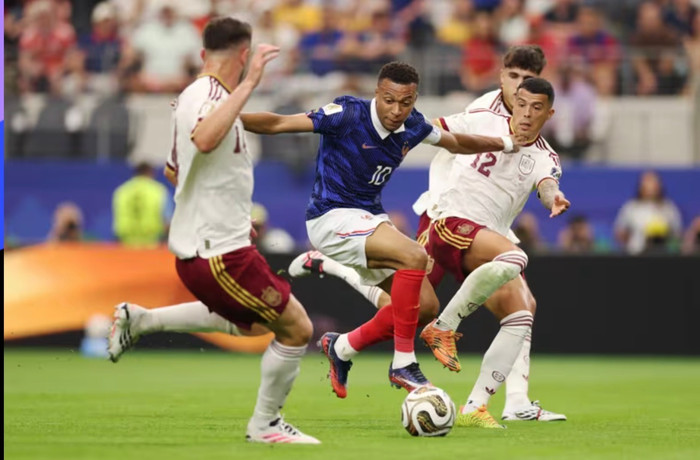 Mbappe không thể có trận chung kết thứ ba liên tiếp. Ảnh: FIFA