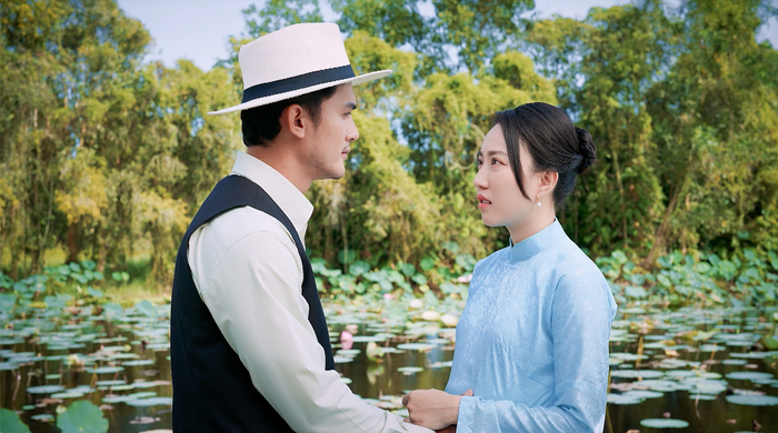 Chuyện tình 'cưới trước yêu sau' của cậu Hai Vĩnh Trường và mợ Hai Ngọc Trâm trở thành một trong những chủ đề được bàn luận nhiều nhất trong Nợ Đời Vay Trả.