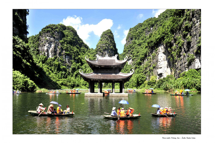 Cảnh đẹp Tràng An. Ảnh: Xuân Lâm