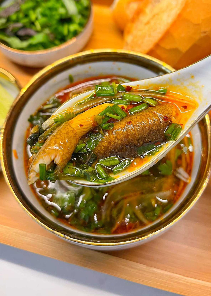 Súp lươn xứ Nghệ.
