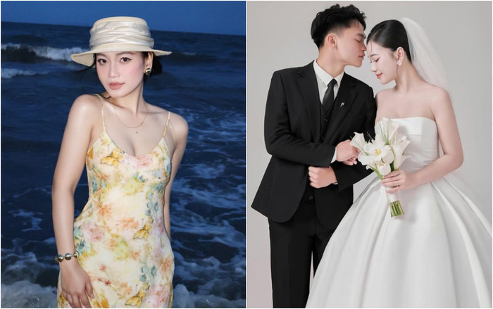Cô giáo xinh đẹp Nguyễn Linh - bà xã cầu thủ Hồ Văn Cường..