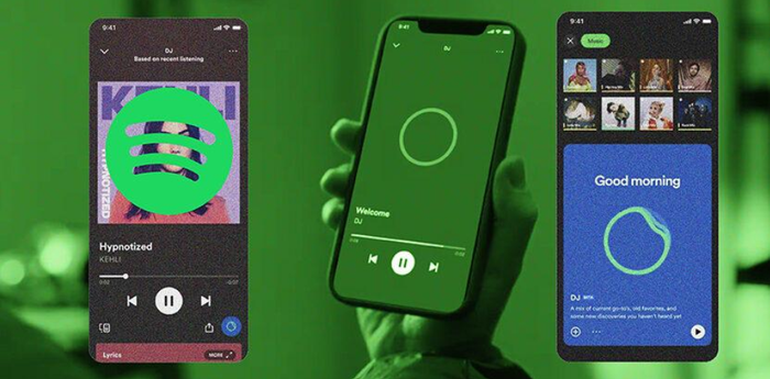 Spotify ra mắt Talk to Spotify, trợ lý AI hội thoại cho phép người dùng tìm và điều khiển nhạc bằng giọng nói hoặc câu lệnh tự nhiên. Ảnh: Spotify.