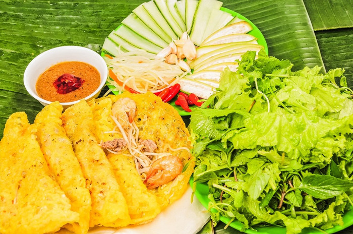 Bánh xèo ở Đà Nẵng. Ảnh: báo Lao Động