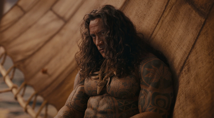 Nhân vật Maui mang ý nghĩa tinh thần đặc biệt với Dwayne Johnson khi được lấy cảm hứng từ người ông quá cố của anh. Ảnh: NSX