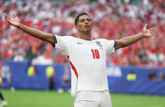 Bellingham đã có 4 bàn trong 2 trận đấu loại trực tiếp của World Cup 2026. Ảnh: FIFA