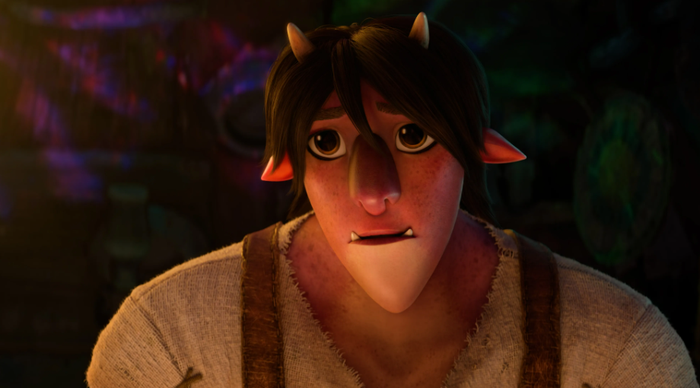 Tạo hình nhân vật Gef do nam diễn viên Young Mazino lồng tiếng được nhà sản xuất hé lộ. Ảnh: Netflix