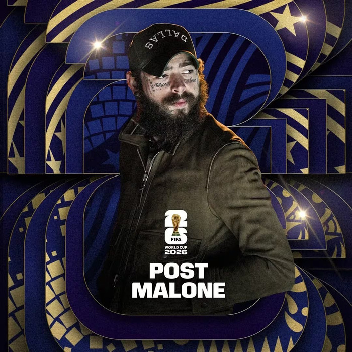 Post Malone xác nhận biểu diễn tại chung kết World Cup 2026 Ảnh 1