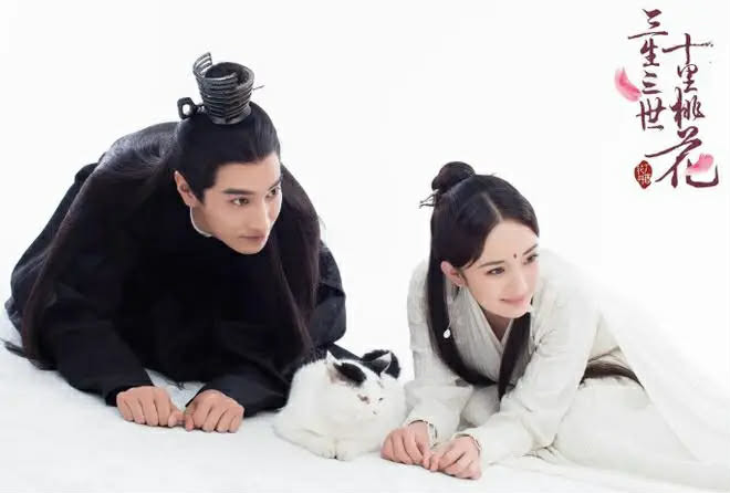 Phim Tam Sinh Tam Thế Thập Lý Đào Hoa. Ảnh: Weibo