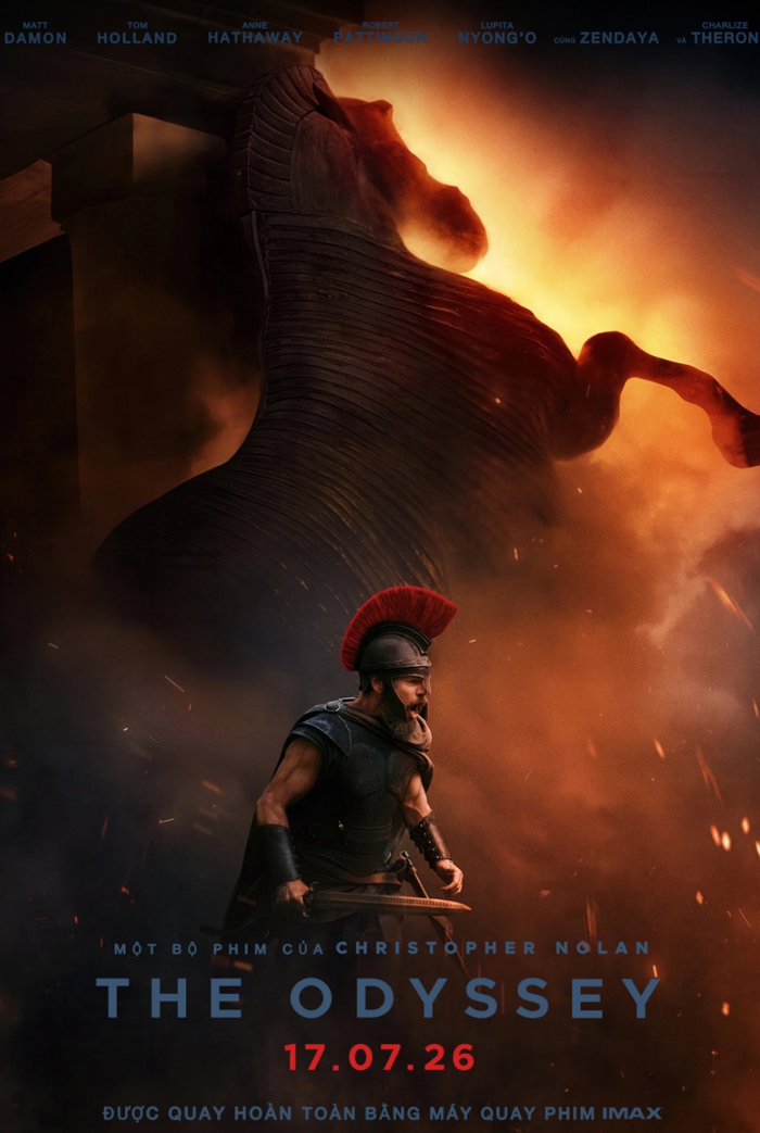 Tác phẩm đánh dấu bước ngoặt lớn khi sử dụng hoàn toàn hệ thống máy quay IMAX 70mm để ghi hình. Ảnh: NSX