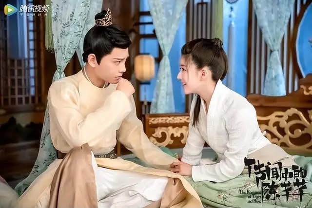 Trần Thiên Thiên Trong Lời Đồn do Đinh Vũ Hề và Triệu Lộ Tư đóng chính. Ảnh: Weibo