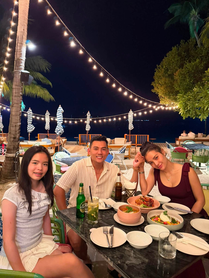 Phương Trinh Jolie khoe khoảnh khắc hạnh phúc bên chồng con trong kỳ nghỉ hè. (Nguồn: FBNV)