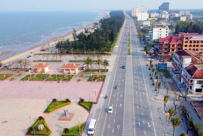 Ven biển Cửa Lò. Ảnh: Báo Nghệ An&nbsp;