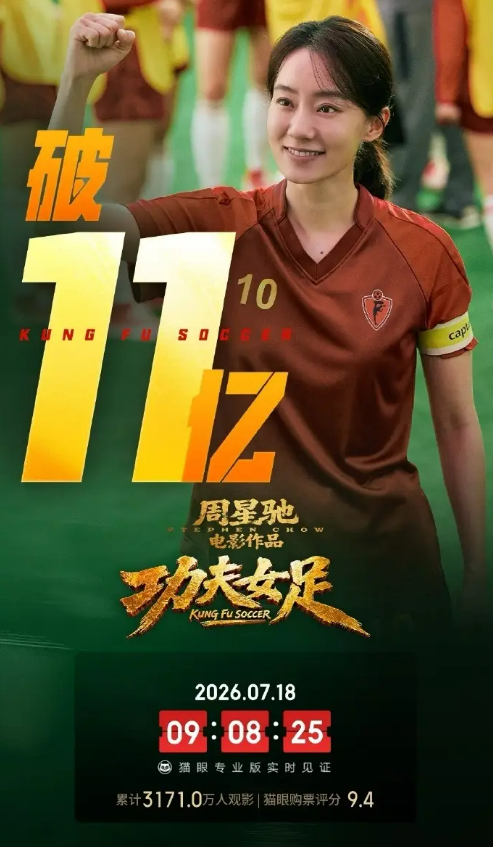 Đội Bóng Đá Nữ Kungfu đã thu về hơn 1,1 tỷ NDT. Ảnh: Weibo&nbsp;