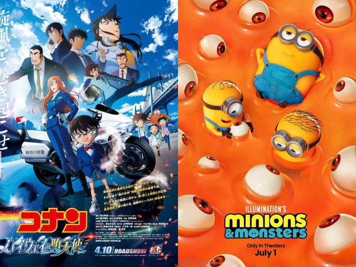 Sau hơn hai tuần thống trị doanh thu, Minions & Quái Vật chính thức nhường vị trí số một cho thương hiệu Conan.