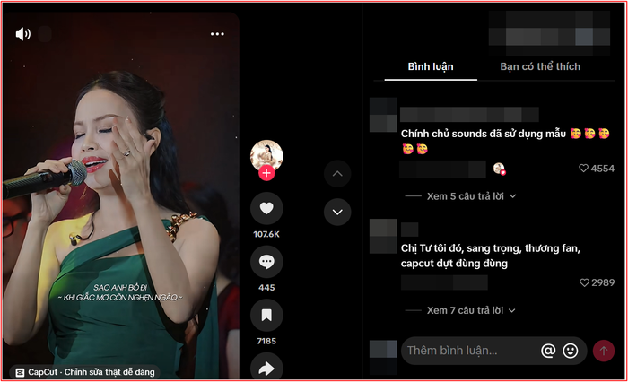 Đoạn clip 'gây sốt' của ca sĩ Cẩm Ly Ảnh 2