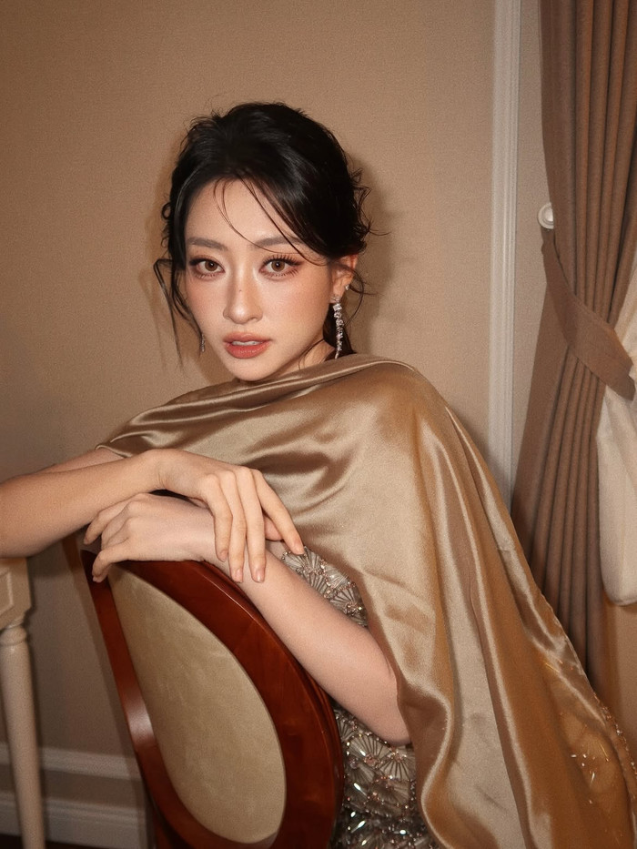 Lương Thùy Linh thể hiện sự khéo léo khi đáp lại tình cảm, sự quan tâm từ phía khán giả. Ảnh: IGNV